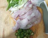 Gambar langkah 1 resipi Mix Vegetables Pakoray.
