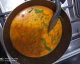 Foto langkah ke 2 dari resep Gulai telor tapak leman (daun mangkok).