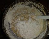 A picture of step 3 of Vanilla &strawberry Cupcakes #dessertrecipe..