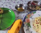 A picture of step 8 of Rasmalai modak (anant chaturdashi special).