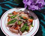 Foto langkah ke 4 dari resep Tumis cumi Asin.