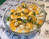 Une image de l'étape 13 de Salade de fruits exotiques au jus d orange.