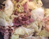 A picture of step 3 of Colcannon ☘️🍀.