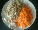 Foto del paso 2 de la receta: Lasaña de pollo, zanahorias y champiñón