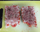 Foto del paso 4 de la receta: Pizza con barra de pan