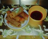 वेज स्प्रिंग रोल (veg spring roll recipe in Hindi) रेसिपी चरण 7 फोटो