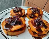 Foto del paso 11 de la receta: Sanduchitos🍆🧅🍅 de calabaza🎃🥙🧀