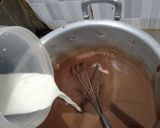 Foto langkah ke 4 dari resep Choco Coffee Brownie Pudding.