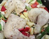 Foto del paso 4 de la receta: Pollo al horno con guarnición