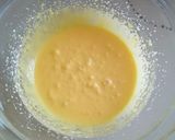 Pas rețetă Prăjitură cu 2 blaturi, cremă cu mascarpone, strat de gem cu nucă și glazură de ciocolată albă 4 fotografie