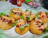 Foto langkah ke 3 dari resep Donat Sosis.