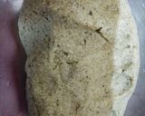 A picture of step 2 of Spinach Semolina Batashe.
