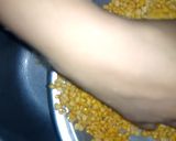 A picture of step 1 of Lauki Chane ki Dal Gosht.