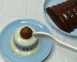 Foto langkah ke 5 dari resep Pudding coklat Fla vanilla.