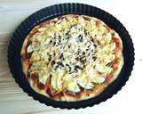 Foto del paso 8 de la receta Pizza casera con calabacín y champiñones