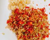 Hình bước làm 2 của món Thịt ba chỉ rang sả ớt