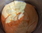 A picture of step 3 of Mango ice cream.