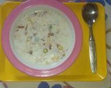 A picture of step 5 of Sweet potato kheer.