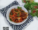 Foto langkah ke 4 dari resep Balado Tuna Suwir Kemangi.