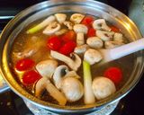 Hình bước làm 3 của món Nui gà 🥄 cho bữa tối nhẹ nhàng