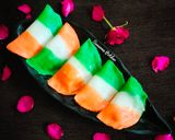 तिरंगा पातोळ्या (Tricolour Patolya Recipe In Marathi) रेसिपी स्टेप 6 फोटो