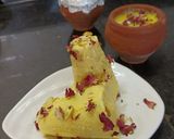 केसर बादाम मटका कुल्फी (kesar badam matka kulfi recipe in hindi) रेसिपी चरण 13 फोटो