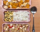 Hình bước làm 3 của món Day 31 : Gà hầm bí đỏ_eat1000