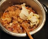 Szegediner Gulasch mit Bratklössen Rezeptschritt 8 Foto