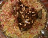 صورة لخطوة 6 من وصفة رز مدخن مع كتف خروف