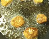 A picture of step 2 of Fried Vinegar Cornmeal Balls.