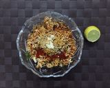 A picture of step 4 of Wai wai chaat.