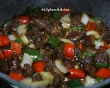 Foto langkah ke 3 dari resep Sapi lada hitam.