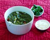 A picture of step 5 of Sarson ka Saag (Authentic Punjabi Style).