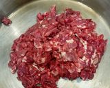 Foto del paso 1 de la receta: Pastel de papas con carne a cuchillo 😋