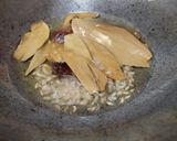 A picture of step 3 of Punjabi Thali - Chana Masala Curry with Methi Masala Puri.