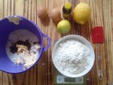 Pasta frola. Con ralladura de lima y limón