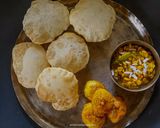 A picture of step 10 of Durga Ashtami Lunch.