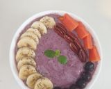 Foto langkah ke 4 dari resep Blueberry Smoothie Bowl.