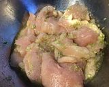 Une image de l'étape 6 de Poulet façon chili verde (maïs, poivrons, citrons verts).