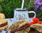 Foto del paso 5 de la receta: Alfajorcitos de coco, avena y dulce de leche💕