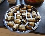 Une image de l'étape 4 de Roulés aubergines.