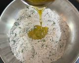 A picture of step 2 of OATS DAL BAATI (VEGAN).