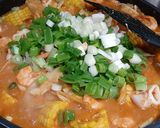 Foto langkah ke 8 dari resep Cumi Udang Saos Padang.