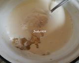 Mustáros - tejszínes - zöldséges ragu csirkecombbal recept fázis 4 fotója