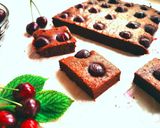 Pas rețetă Brownie cu cireșe, desertul suprem ciocolătos. Cum se face brownie de casă 1 fotografie