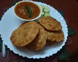 बेडमी पूरी और आलू की सब्जी रेसिपी चरण 8 फोटो