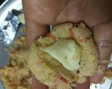 A picture of step 2 of Cheesy ball.