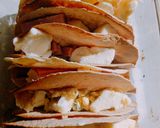 Foto del paso 4 de la receta: Fajitas Express. 4 quesos y jamón y queso