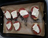 Une image de l'étape 2 de Pomme de terre chorizo mozza gratinée.
