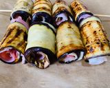 Pas rețetă Rulouri de vinete cu brânză și șuncă!🍆🍞🥓🍆🍞🌭 4 fotografie